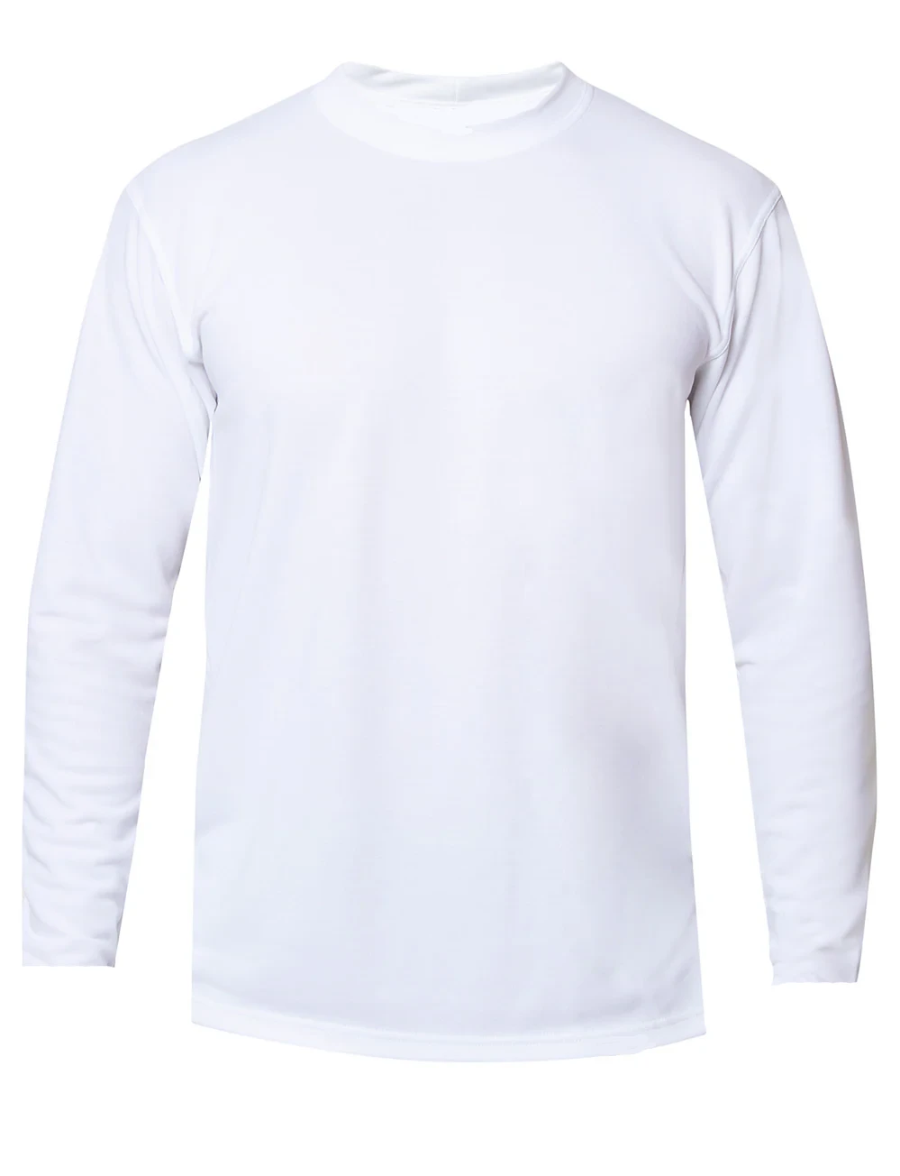 Polera Polo Manga Larga - Blanco (S, M, L, XL)